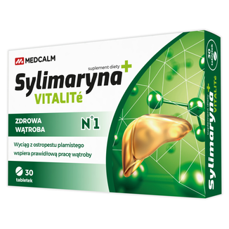 Vitalite Sylimaryna+, 30 tabletek powlekanych - zdjęcie produktu