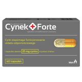 Cynek + Forte, 60 kapsułek o przedłużonym uwalnianiu - miniaturka zdjęcia produktu
