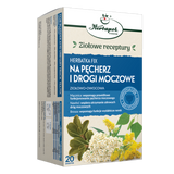 Herbapol Na Pęcherz i Drogi Moczowe, herbatka fix ziołowo-owocowa, 2 g x 20 saszetek - miniaturka zdjęcia produktu
