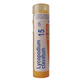 Boiron Lycopodium clavatum 15 CH, granulki, 4 g - zdjęcie produktu