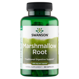 Swanson Marshmallow Root, prawoślaz lekarski, 90 kapsułek - zdjęcie produktu