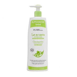 Alphanova Bebe, organiczne mleczko do mycia z oliwką dla niemowląt, 500 ml - 2 Alphanova Bebe, organiczne mleczko do mycia z oliwką dla niemowląt, 500 ml - 2 - zdjęcie produktu