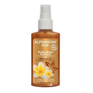 Alphanowa Sun, olejek utrwalający opaleniznę z drobinkami, 125 ml - zdjęcie produktu
