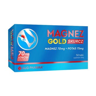 Magnez Gold Skurcz, 50 tabletek - zdjęcie produktu