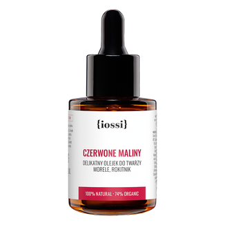 Iossi Czerwone Maliny, delikatny olejek do pielęgnacji twarzy, 30 ml - zdjęcie produktu