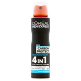 L’Oreal Men Expert Carbon Protect, antyperspirant, spray, 150 ml - miniaturka zdjęcia produktu