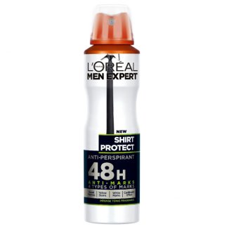 L’Oreal Men Expert, Shirt Protect, antyperspirant w sprayu, 150 ml - zdjęcie produktu