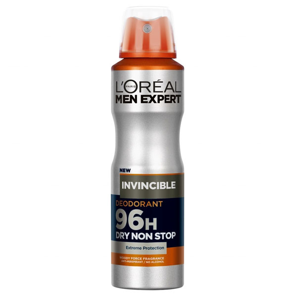 L'Oreal Paris L’Oreal Men Expert Invincible, antyperspirant w sprayu, 150 ml