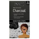 Beauty Formulas Charcoal, paski oczyszczające na nos z aktywnym węglem, 6 sztuk - miniaturka zdjęcia produktu