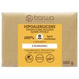 Barwa, Hipoalergiczne Tradycyjne Polskie, mydło szare, z ekstraktem z rumianku, 100 g - miniaturka zdjęcia produktu