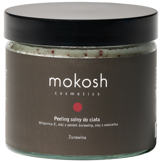 Mokosh, peeling solny do ciała, żurawina, 300 g - zdjęcie produktu