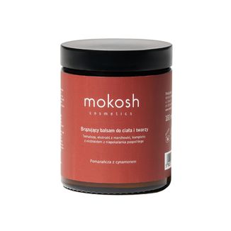 Mokosh, brązujacy balsam do ciała i twarzy, pomarańcza z cynamonem, 180 ml - zdjęcie produktu