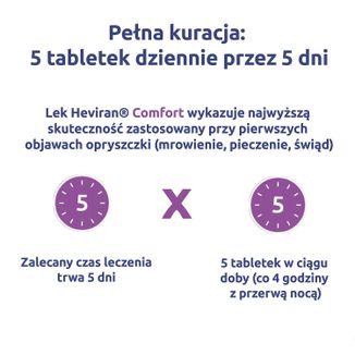 Heviran Comfort 200 mg, 25 tabletek - 3 Heviran Comfort 200 mg, 25 tabletek - 3 - zdjęcie produktu