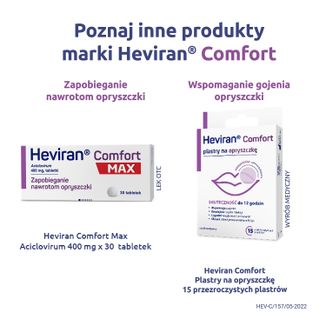 Heviran Comfort 200 mg, 25 tabletek - 4 Heviran Comfort 200 mg, 25 tabletek - 4 - zdjęcie produktu