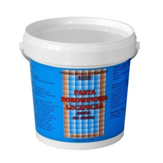 Pasta borowinowa lecznicza, pasta na skórę, 1 kg USZKODZONE OPAKOWANIE Pasta borowinowa lecznicza, pasta na skórę, 1 kg USZKODZONE OPAKOWANIE - zdjęcie produktu