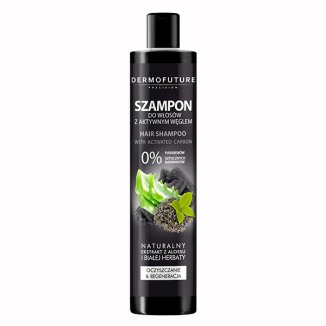 DermoFuture, szampon do włosów z aktywnym węglem, 250 ml - zdjęcie produktu