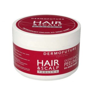 DermoFuture Hair & Skalp, oczyszczający peeling do skóry głowy, 300 ml - zdjęcie produktu