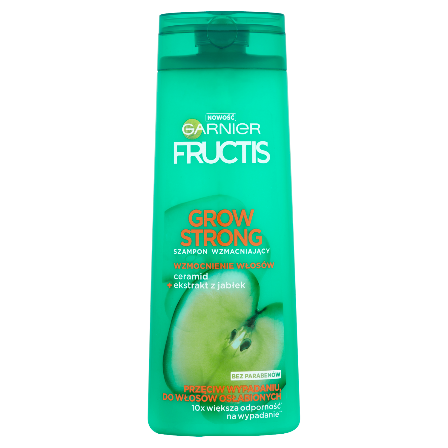 Garnier Garnier Fructis Grow Strong, Shampoo kräftigend für geschwächtes Haar und brüchig, 400 ml — Inhaltsstoffe und Bewertung