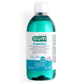 GUM PAROEX 0,06%, płyn do płukania jamy ustnej, codzienna pielęgnacja, 500 ml - zdjęcie produktu