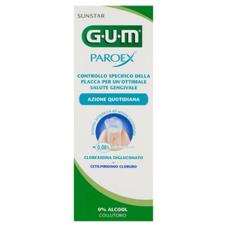 Sunstar Gum Paroex 0,06%, płyn do płukania jamy ustnej, codzienna pielęgnacja, 500 ml - zdjęcie produktu