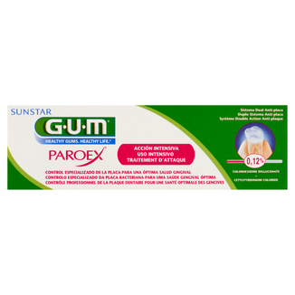 Sunstar Gum Paroex 0,12%, pasta do zębów, 75 ml - zdjęcie produktu