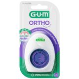 GUM Ortho, nić dentystyczna dla osób z aparatem ortodontycznym, 50 sztuk - miniaturka zdjęcia produktu