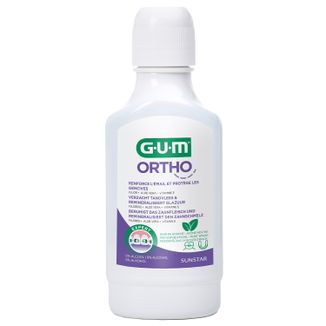 GUM Ortho, płyn do płukania jamy ustnej, 300 ml - zdjęcie produktu