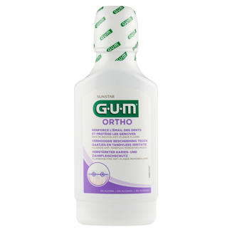 Sunstar Gum Ortho, płyn do płukania jamy ustnej, 300 ml - zdjęcie produktu
