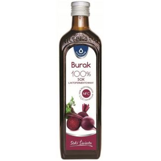Oleofarm Soki Świata Burak, 100% sok laktofermentowany, 490 ml KRÓTKA DATA - zdjęcie produktu