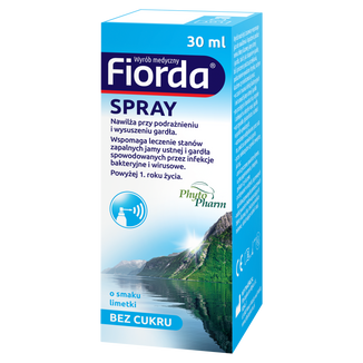 Fiorda Spray, dla dorosłych i dzieci powyżej 1 roku, 30 ml - zdjęcie produktu