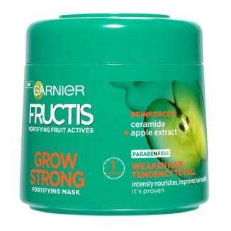 Garnier Fructis, maska do włosów Grow Strong, 300 ml - zdjęcie produktu