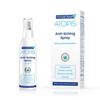 Novaclear Atopis, spray przeciwświądowy, 100 ml USZKODZONE OPAKOWANIE - zdjęcie produktu