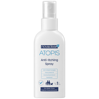 Novaclear Atopis, spray przeciwświądowy, skóra sucha, atopowa, wrażliwa i swędząca, 100 ml USZKODZONE OPAKOWANIE - zdjęcie produktu