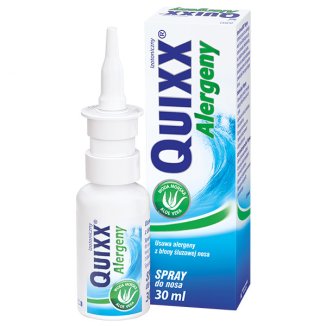 Quixx Alergeny, spray do nosa, 30 ml - zdjęcie produktu