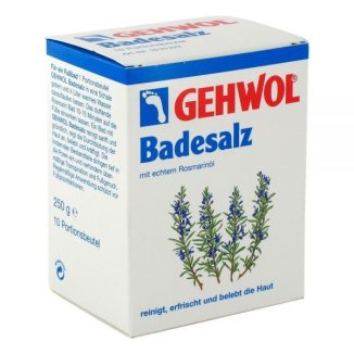 Gehwol Badesalz, sól do kąpieli z rozmarynem, 25 g x 10 saszetek - zdjęcie produktu