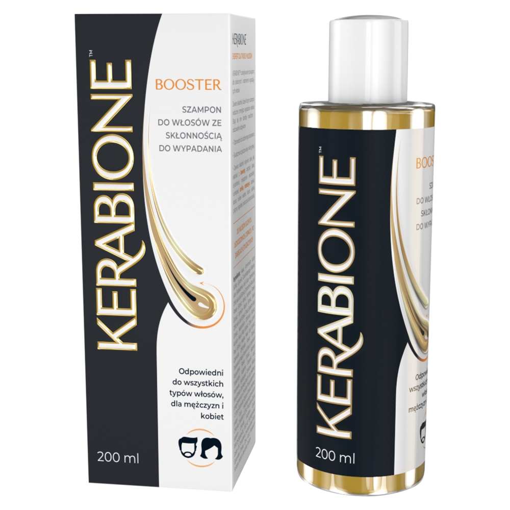 Kerabione Kerabione Booster, Shampoo mit mit Neigung zu Haarausfall, 200 ml — Inhaltsstoffe und Bewertung
