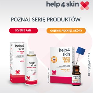 Help4skin Gojenie Oparzeń, żel hydrokoloidowy, 75 g - 5 Help4skin Gojenie Oparzeń, żel hydrokoloidowy, 75 g - 5 - zdjęcie produktu