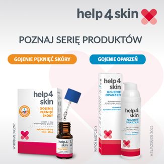 Help4Skin Gojenie Ran, żel hydrokoloidowy, 75 g - 4 Help4Skin Gojenie Ran, żel hydrokoloidowy, 75 g - 4 - zdjęcie produktu