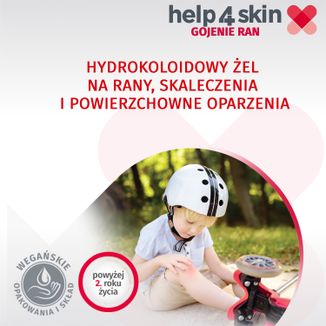 Help4Skin Gojenie Ran, żel hydrokoloidowy, 20 g - 2 Help4Skin Gojenie Ran, żel hydrokoloidowy, 20 g - 2 - zdjęcie produktu