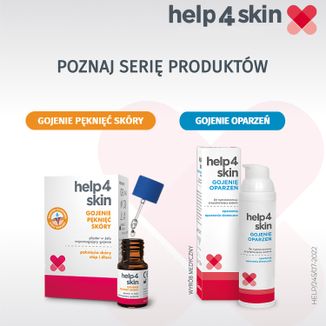 Help4Skin Gojenie Ran, żel hydrokoloidowy, 20 g - 5 Help4Skin Gojenie Ran, żel hydrokoloidowy, 20 g - 5 - zdjęcie produktu