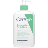 CeraVe, oczyszczający żel do mycia z ceramidami, skóra normalna i tłusta, 473 ml - miniaturka zdjęcia produktu