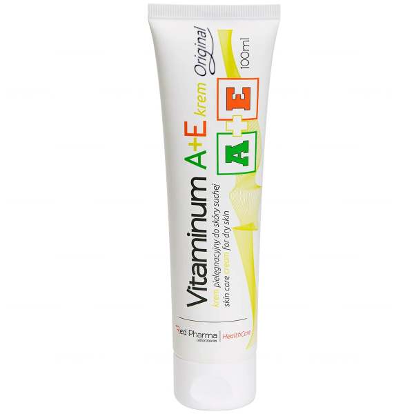 Nieznana Red Pharma Vitaminum A + E Creme pflegend für trockene Haut, 100 ml — Inhaltsstoffe und Bewertung