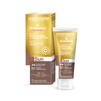 Nivelazione Skin Therapy Sun, krem barierowy, ochronny do twarzy, SPF 50+, 50 ml - zdjęcie produktu