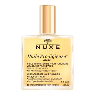 Nuxe Huile Prodigieuse Riche, intensywnie odżywiający olejek w sprayu do ciała, twarzy i włosów, 100 ml USZKODZONE OPAKOWANIE - zdjęcie produktu