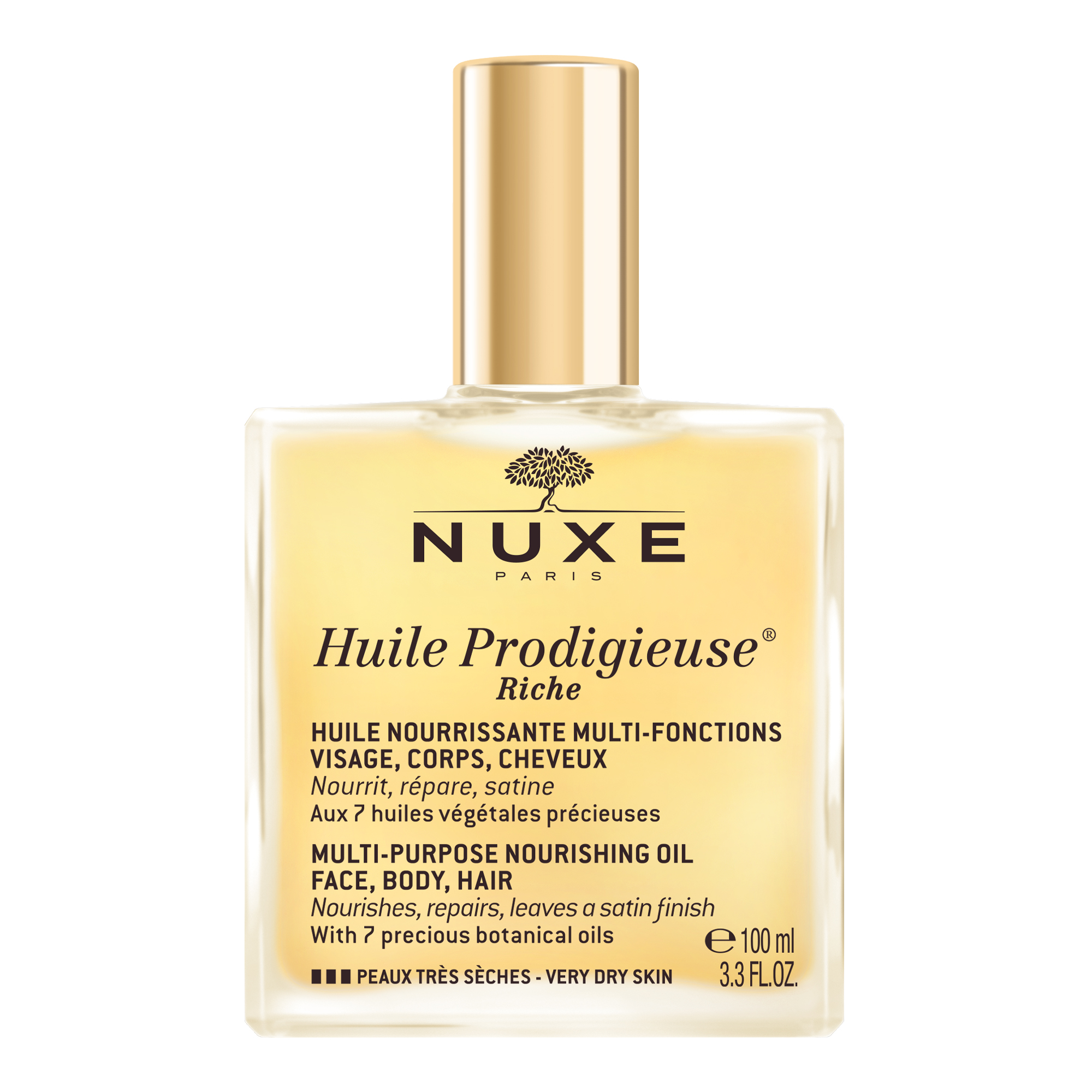 Nieznana Nuxe Huile Prodigieuse Riche, intensywnie odżywiający olejek w sprayu do ciała, twarzy i włosów, 100 ml