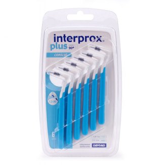 Interprox Plus Conical, szczoteczki międzyzębowe, PHD 1,3, niebieskie, 6 sztuk - zdjęcie produktu