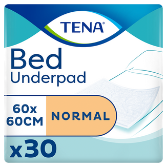 Tena Bed, podkłady chłonne, Normal, 60 cm x 60 cm, 30 sztuk - zdjęcie produktu