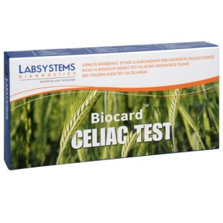 Biocard Celiac Test, test do diagnozowania celiakii, 1 sztuka - zdjęcie produktu
