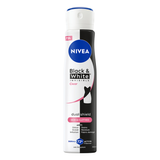 Nivea Black & White Invisible, antyperspirant w sprayu, 72h, Clear, 250 ml - miniaturka zdjęcia produktu