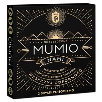 Mumio Oczyszczone, bryłka, 2 x 5 g - zdjęcie produktu
